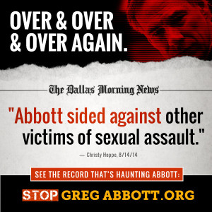 Over and Over Again Abbott Sided Against Other Victims of Sexual Assault